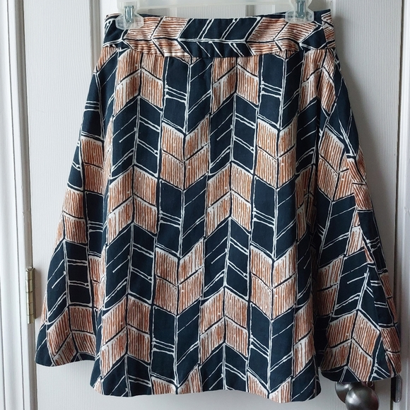 Merona - Gorgeous Black & Brown Mini Skirt - Picture 2 of 5